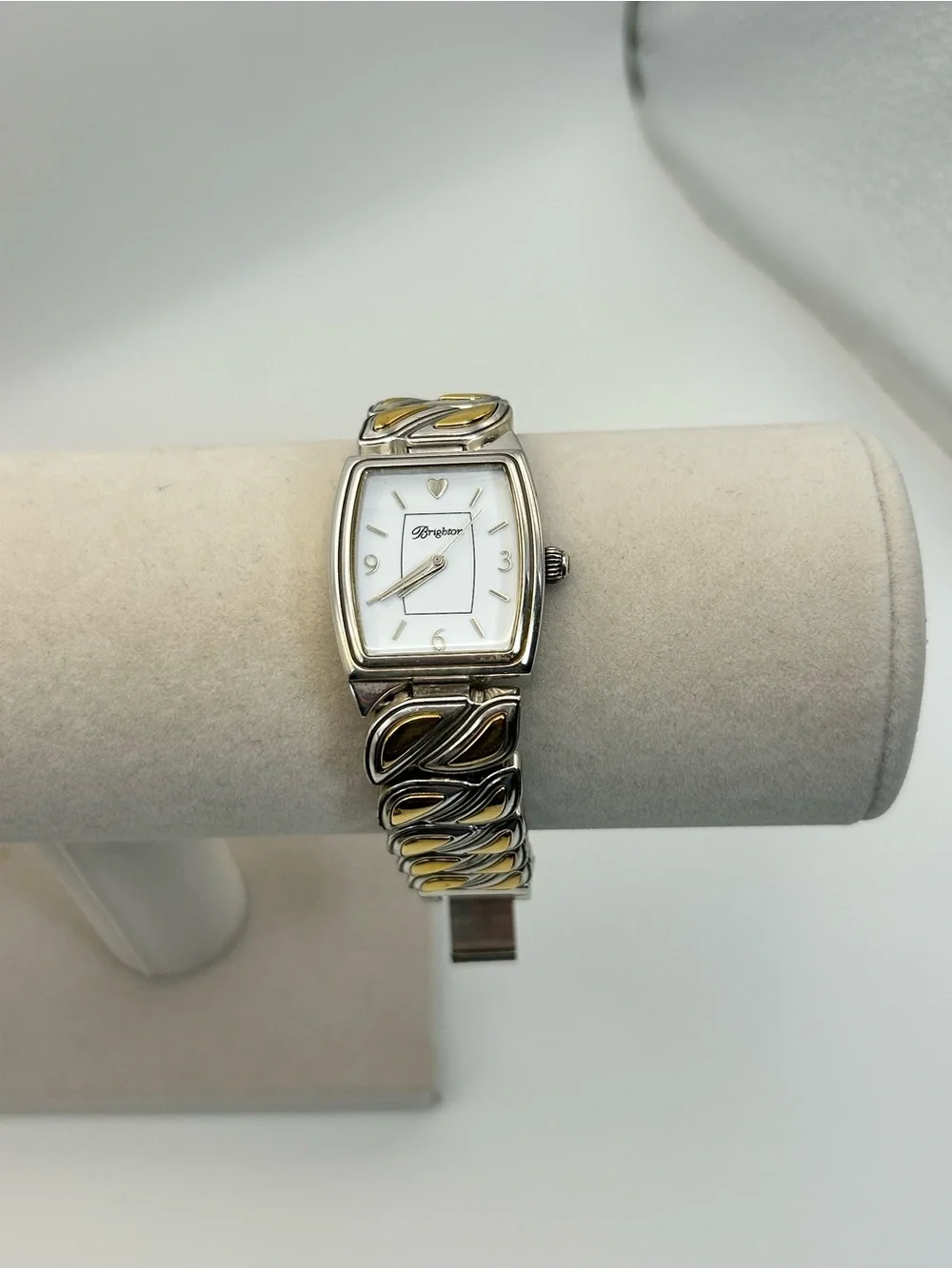 Brighton Coconut Grove Watch Two-tone Gold & Silver Plated Chunky & Tin